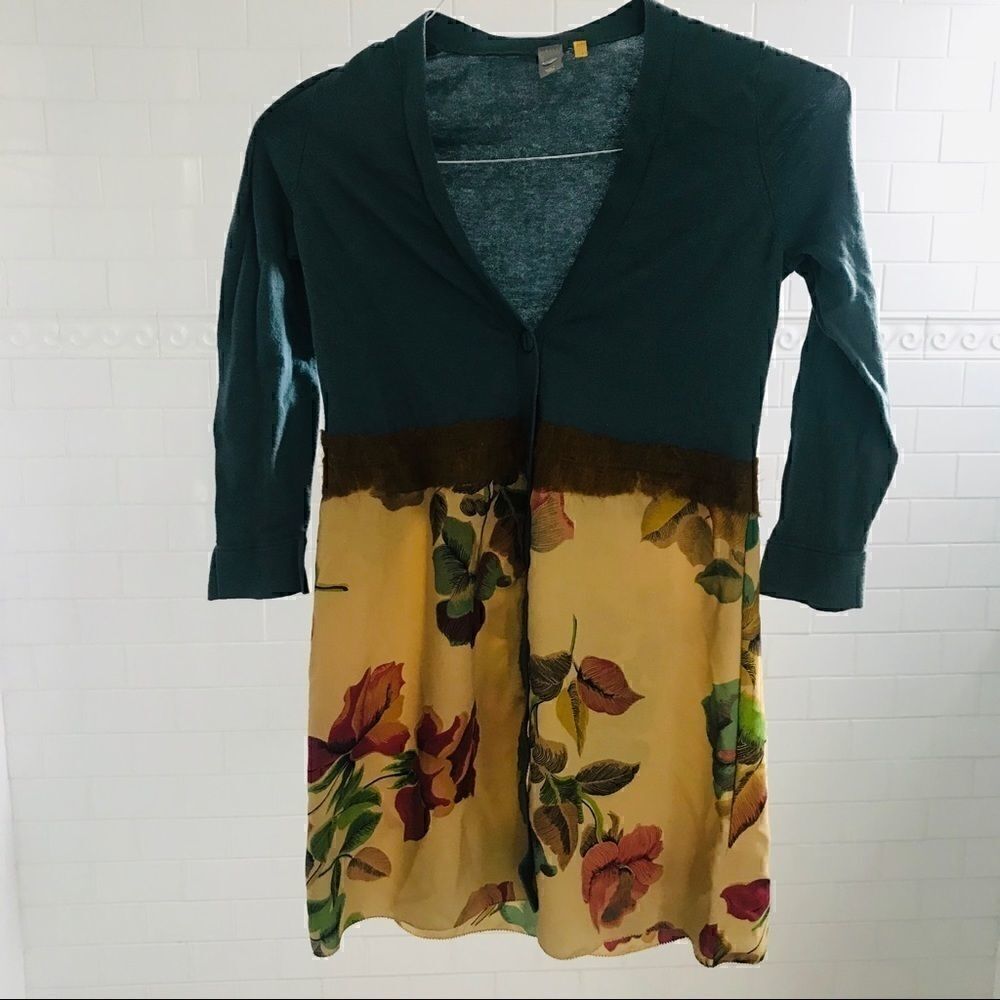 Knitted and knotted Anthropologie top size S